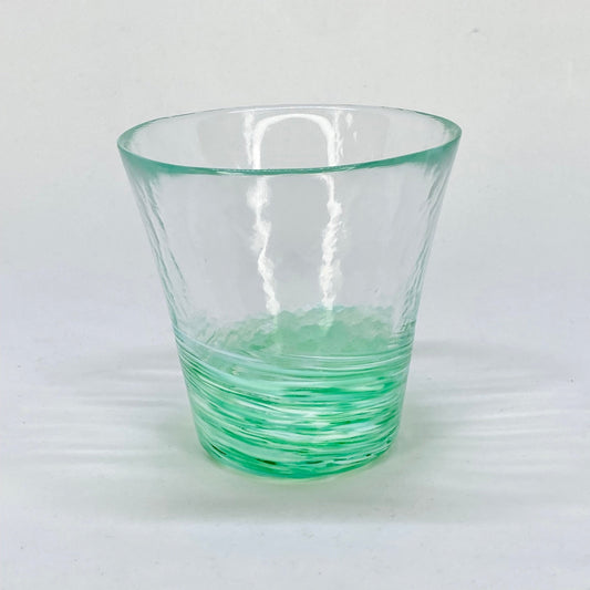 JADE HANDBLOWN GLASS TUMBLER