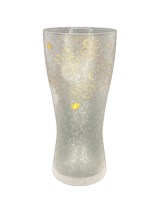 PREMIUM NIPPON CHERRY BLOSSOM BEER GLASS