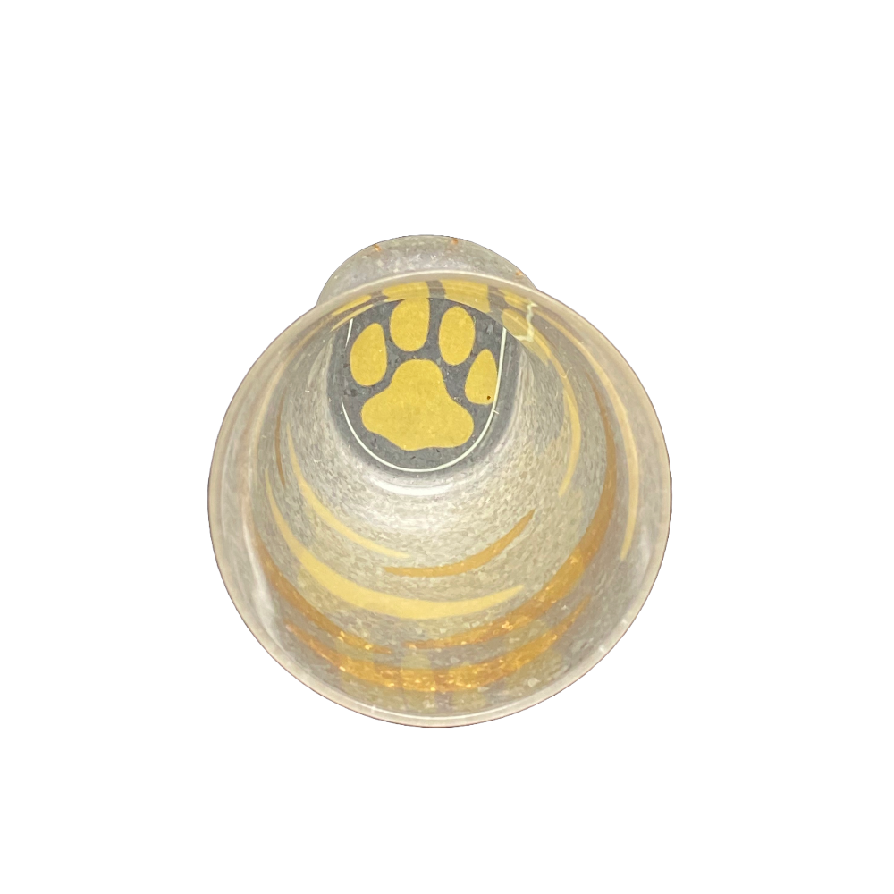 PREMIUM GOLDEN TIGER CATS PAW GLASS