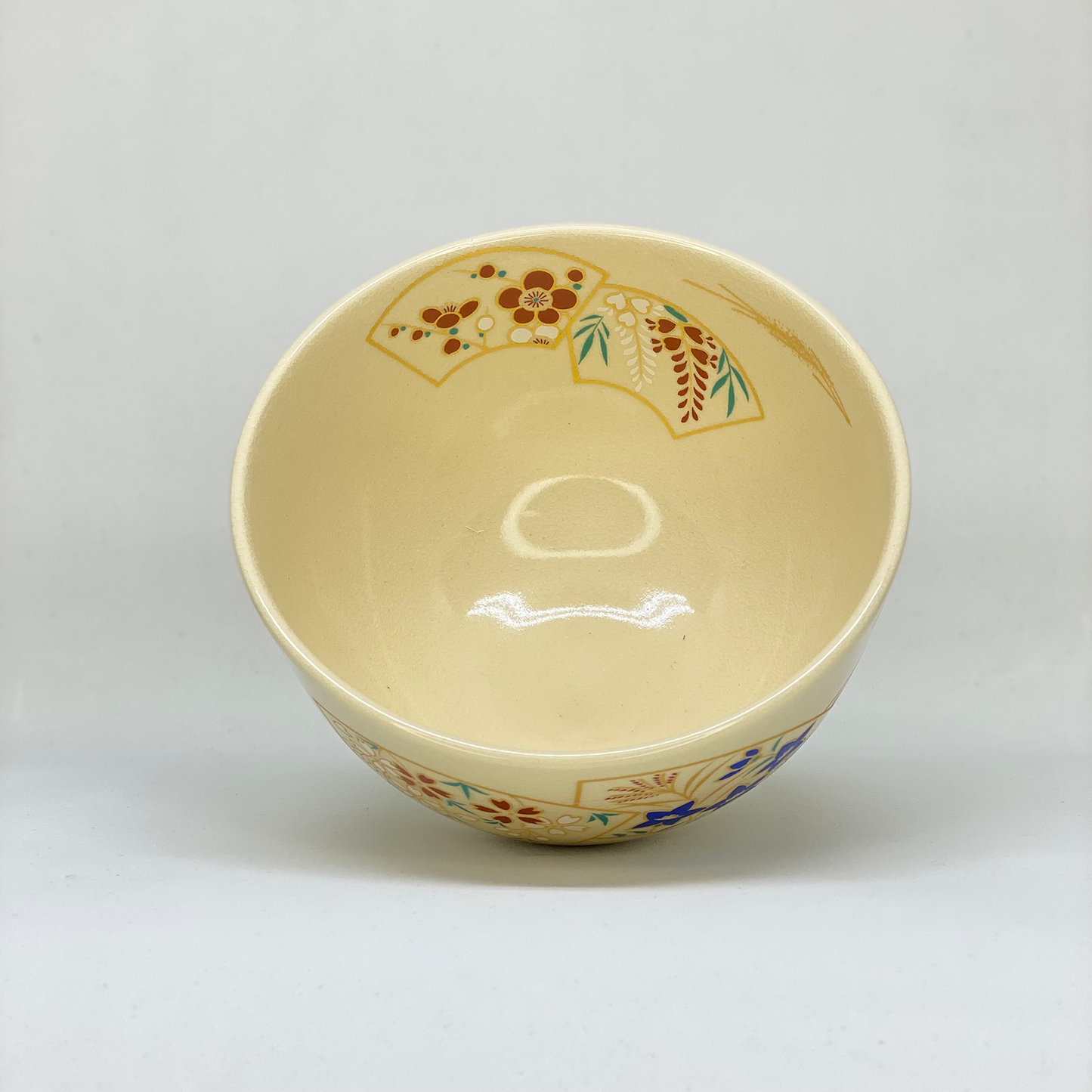 Flower Fan Tea Bowl