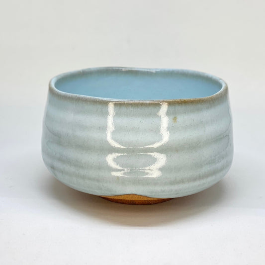 Mashiko Pale Blue Matcha Bowl